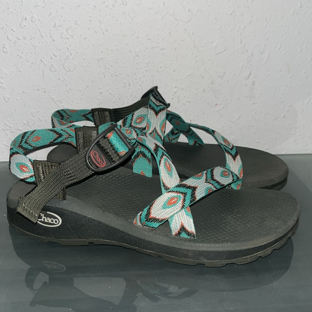 Chaco strappy Aztec sandals